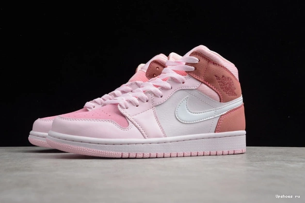 Air CW5379-600 Jordan 1 (W) Mid Digital Pink 1028